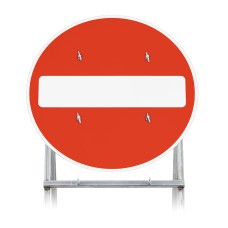 No Entry | Quick Fit Sign Face Diagram 616 (face only) | 750mm