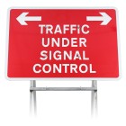 'Traffic Under Signal Control' Sign Diagram 7021 |Quick Fit (face only)