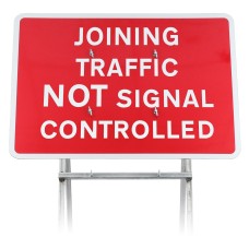 Joining Traffic Not Signal Controlled' Sign Diagram 7022 |Quick Fit (face only) | 1050x750mm