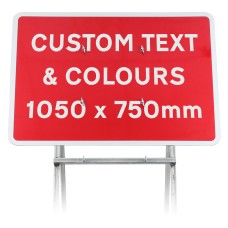 Custom Quick Fit Sign 1050x750mm - Face Only