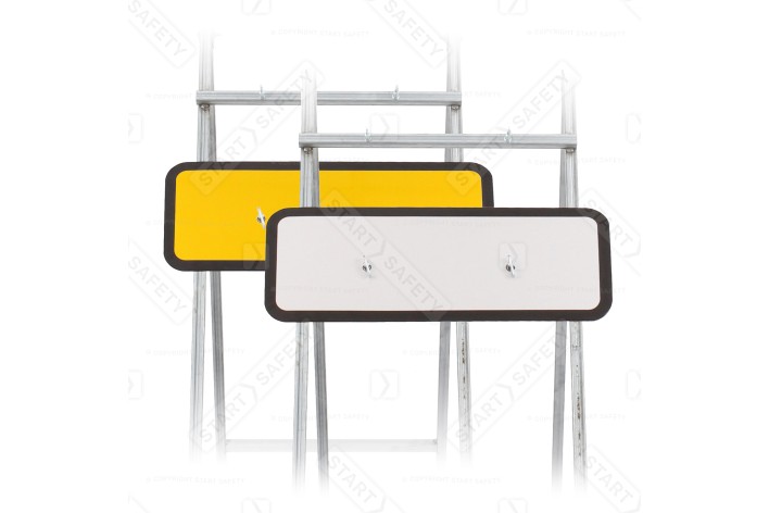 Blank Supplementary Sign for Quick Fit Sign Mounting (face only)