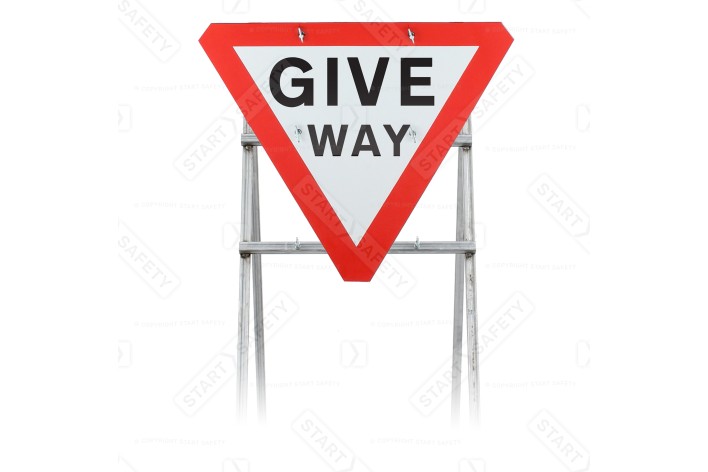 Give Way Sign Face Only (602) (face only)