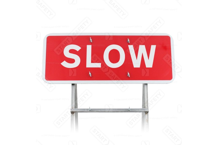 SLOW Sign |Quick Fit Sign Face (face only)