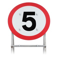 5mph | Quick Fit Sign Face Dia. 670 (face only) | 750mm