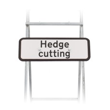 Hedge Cutting Sign Quick Fit  (face only) | Dia. 7001.1