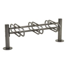 Province Double Sided Bike Rack  Galvanised & Painted