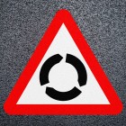 Roundabout Preformed Thermoplastic Road Marking