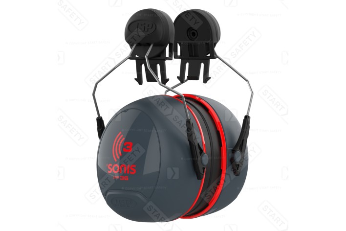 JSP Sonis 3 Adjustable Helmet Mounted Ear Defenders 36dB SNR