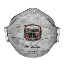 JSP Springfit FFP3 With Carbon Typhoon Valve Face Mask 10pk