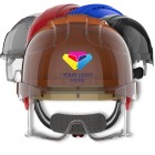 JSP VISTAlens Branded Safety Helmet Mid Peak Wheel Ratchet Vented