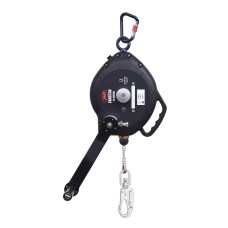20m Wire Self Retractable Lifeline - Integrated Winch for Rescue - JSP