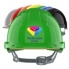 JSP EVOLite Branded Safety Helmet Mid Peak Slip Ratchet Vented
