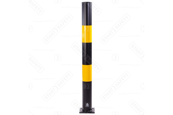Black & Yellow Bollard 1000mm Tall Autopa (60- 323mm Diameter)