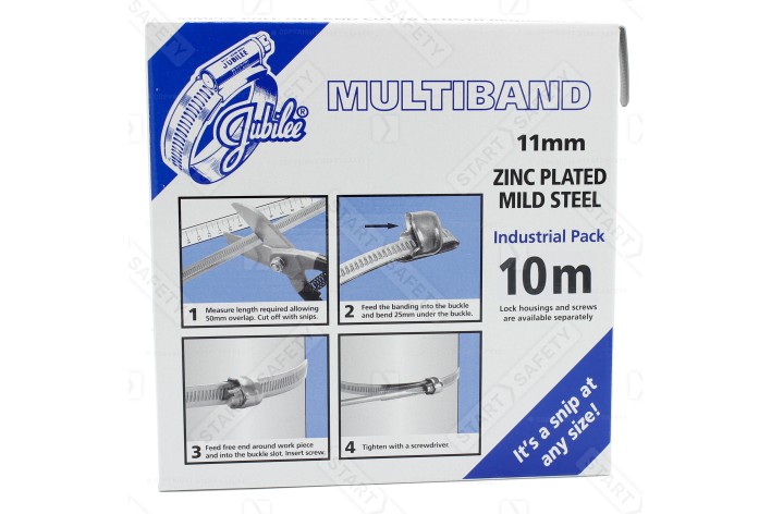 Jubilee Multiband Dispenser Multi-band 10 or 30m | 11mm | Zinc Protected