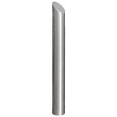 Premium Mitre Top Stainless Steel Bollard - Autopa | 89mm Cast In