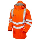 Pulsar Protect Hi Vis Orange Waterproof Padded Storm Coat PR502