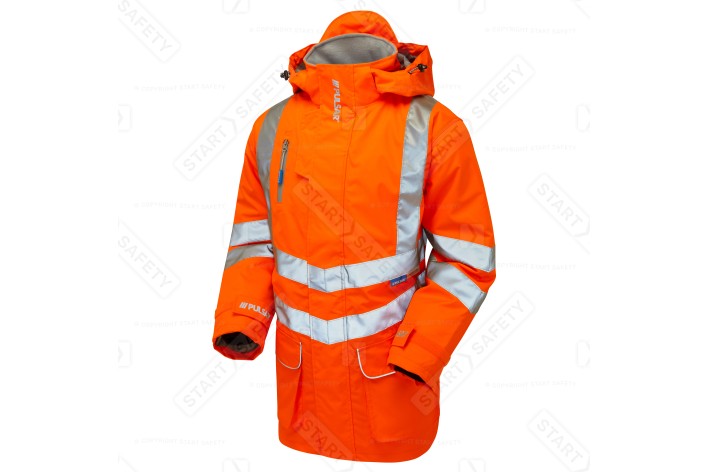 Pulsar Protect Mesh Lined Orange Storm Coat PR499