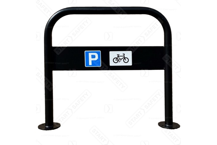 Autopa Hillmorton Black & Galvanised Bike Stand