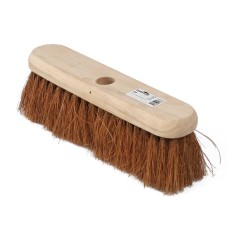 Hillbrush 305mm Trade Soft Sweeping Broom Coco Fibre