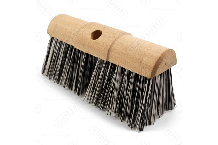 Contract Stiff Yard Broom PET Bristle | 330mm | Hillbrush