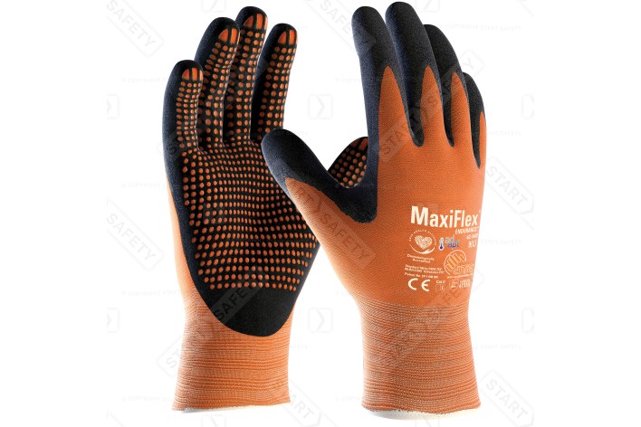 ATG MaxiFlex Endurance Gloves 42-848 - Palm Coated With Grip Dots Pair