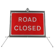 Road Closed dia. 7010.1 - Roll Up Sign / RA1 | 1050x750mm