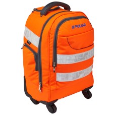 Pulsar Protect High Vis Orange Trolley Back Pack PR545