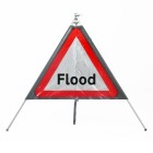 Flood Sign dia. 554 - Classic Roll Up Sign / RA1