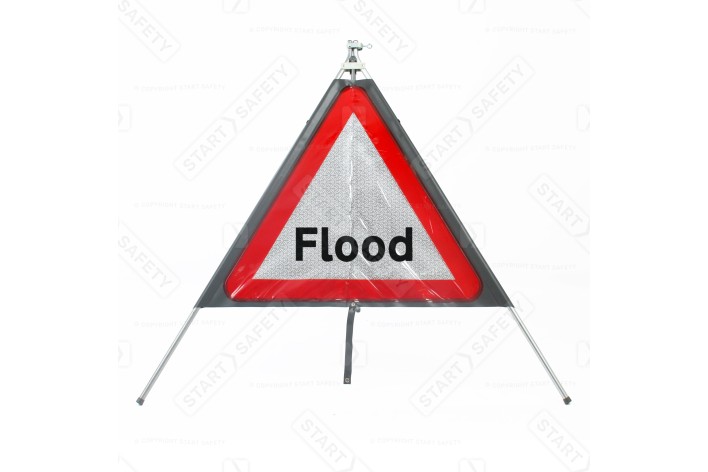 Flood Classic Roll Up Traffic Sign Classic Roll Up Road Sign
