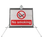 No Smoking - Roll Up Sign / RA1 | 600x450mm