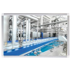 Workplace Industrial Flat Mirrors | Vialux | 400x1200mm With Frame