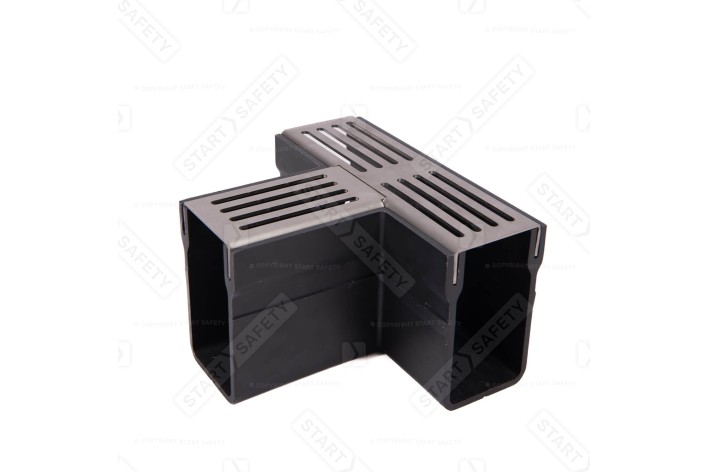 Alusthetic Stainless Steel Threshold Drainage Channel T Piece Connector