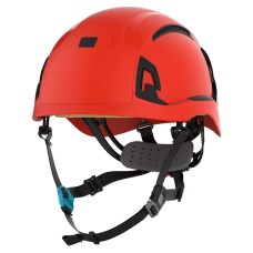 JSP EVO Alta Skyworker Wheel Ratchet Safety Helmet Vented - Hi-Vis Orange