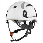 JSP Evo Alta Dualswitch Wheel Ratchet Safety Helmet Vented - White