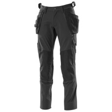Mascot Accelerate 18031-311 Ultimate Stretch Cordura Work Trousers With Holster Pockets