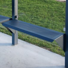 Perch Bench For Procity Conviviale Bus Shelters 1m