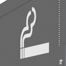 Cigarette Decals for Smoking Shelters (Pair)