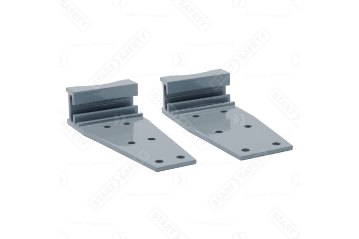 Pre-punched Aluminium Offset Brackets For 'T' Sign Channel