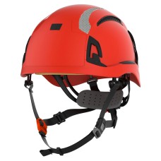 JSP EVO Alta Dualswitch Wheel Ratchet Safety Helmet Vented - Hi-Vis Orange