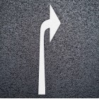 Traffic Lane Right Arrow - Thermoplastic Road Markings