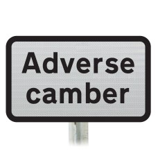 'Adverse camber' Supplementary Plate - Post Mount Diagram 513.1 R2/RA2