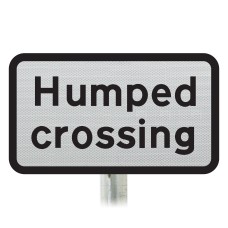 'Humped crossing' Supplementary Plate - Post Mount Diagram 547.8 R2/RA2
