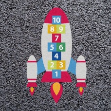 Hopscotch Rocket Playground Marking