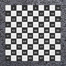 Chequerboard Number Grid Playground Marking