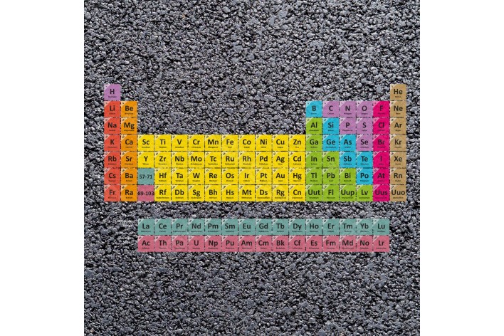 Periodic Table Playground Marking (3500mm x 2000mm) | Preformed Thermoplastic