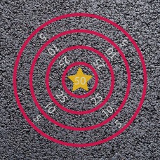Circle Target Game Playground Marking