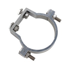 76mm Aluminium Offset Clamps (Uniclamps) For Signage