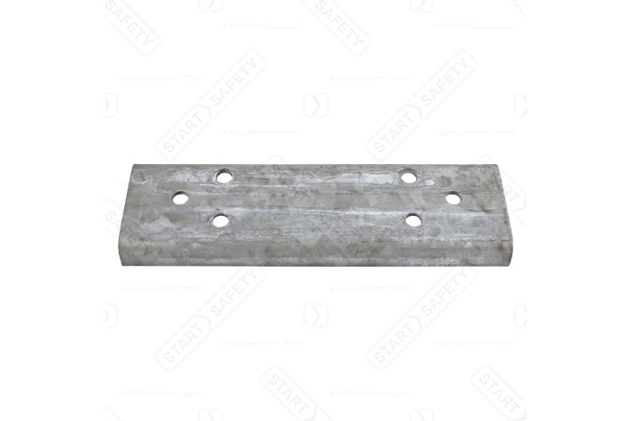 Open Box Beam Joining Fish Plate, Galvanised (Fixings Sold Separate) 