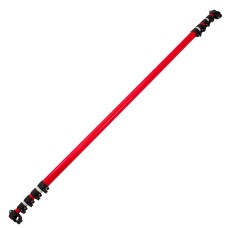 GS6 Telescopic Crossbar With Upright Elbow Connectors - Red