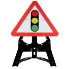 Traffic Signals Ahead Sign QuickFit EnduraSign 543 | 750mm
